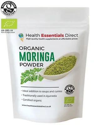 £5.09 • Buy Organic Moringa Oleifera Powder (Natural Multi Vitamin, Superfood) Choose Size