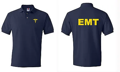 EMT Polo-Shirts Emergency Medical Technician Shirt Polos S-5XL • $13.99