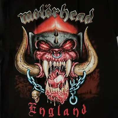 FREE SAME DAY SHIPPING New Old School MOTORHEAD ENGLAND Pig Shirt Size LARGE • $17.99
