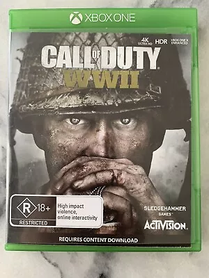 Call Of Duty WWII Xbox One Good Condition Excellent Game • $22