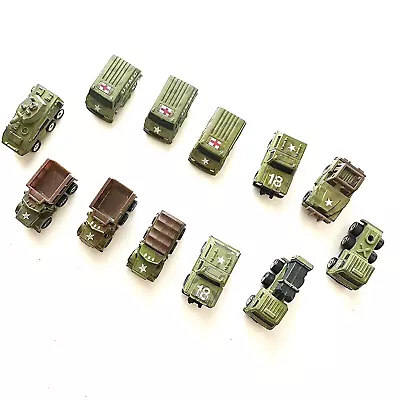 Vintage Funrise Micro Machines Military Camo Cars Trucks Tanks 1988-89 Lot Of 12 • $42.49