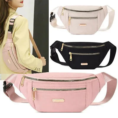 Women Ladies Bum Bag Waist Fanny Pack Holiday Travel Wallet Money Belt Bumbag Uk • £4.99