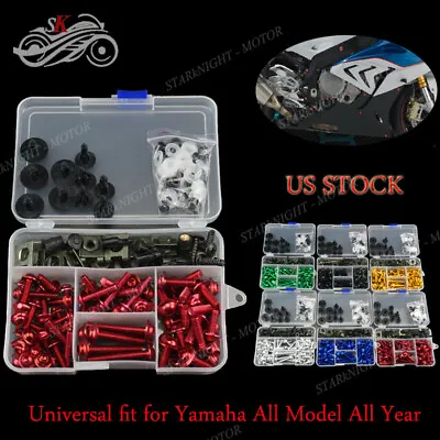 Generic Motorcycle Bodywork Fairing Bolt Kit For Yamaha YZF R1 2004 2005 2006 • $21.58