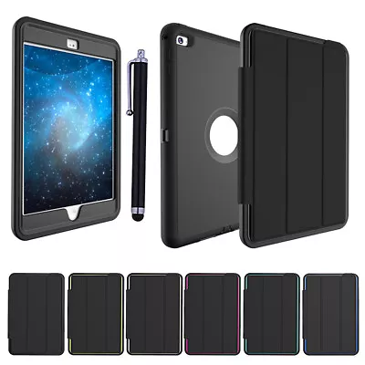 Heavy Duty Kid Cover Military Shockproof Case Stand For IPad 4 3 2 Air 9.7  MINI • $11.69