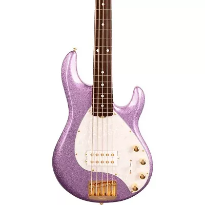 Ernie Ball Music Man StingRay5 Special H 5-String Electric Bass Amethyst Sparkle • $2799