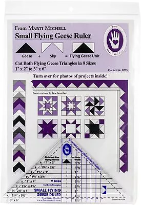 Marti Michell Small Flying Geese Ruler - • $13.99