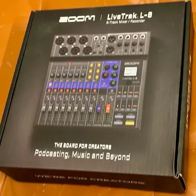 ZOOM LiveTrak L-8 8 Channel Digital Mixer Multi Track Recorder JAPAN [NEW] • $279.98