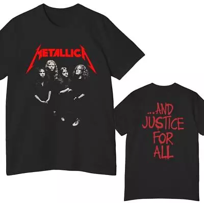 Metallica T-Shirt 1988 Metallica And Justice For All Shirt 2-sided Unisex S-5XL • $26.98