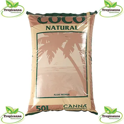 £17.95 • Buy Canna Coco Natural 50L Bag Hydroponic Coir Growing Media