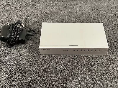 Zyxel 8-Port Desktop Gigabit Ethernet Switch GS108B With Power Supply - Tested • $10