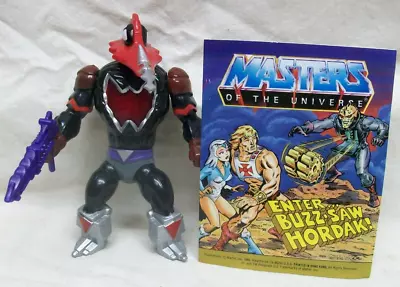 Complete 1986  Mosquitor  Masters Of The Universe Action Figure MOTU +Mini Comic • $79.99