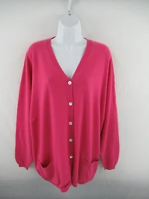 Malo Women's 100% Cashmere Button Front Cardigan Sweater Made In Italy #K12 • $99.99