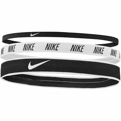 New 3 Pack Nike Headband Sports Gym Band Unisex Women Men Hairband Elasticate • £12.49