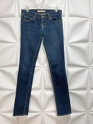 J Brand Womens 912 Skinny Jeans Pencil Stretch Denim Low Rise Blue Sz 26 • $5.26