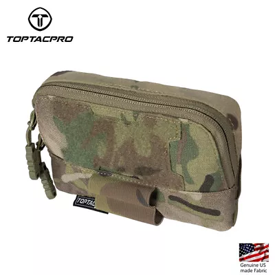 £19.08 • Buy TOPTACPRO Tactical MOLLE Pouch Accessory Pouch Chest Storage Admin Panel Sundry 