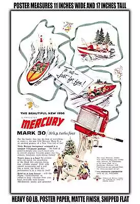 11x17 POSTER - 1955 Mercury Mark 30 To Us Just For Fun • $16.16