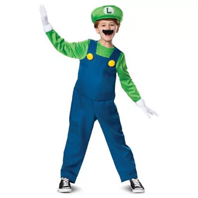 Kids Luigi Deluxe Costume • $27.95