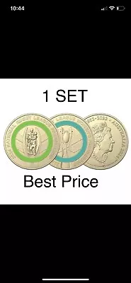 🏈2024 NRL Men & NRL Women Premiership $2 Collectable Coloured Coin  FREE POST • $13.41