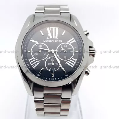 Michael Kors MK5705 Bradshaw Chronograph 43mm Case Silver Bracelet Unisex Watch • $98.90