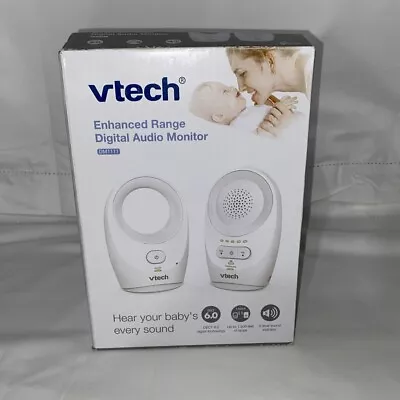 VTech DM1111 Enhanced Digital Audio Baby Monitor - White • $13.50