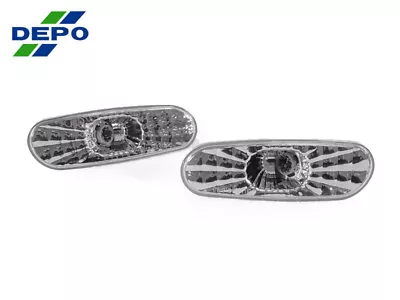 DEPO JDM Euro Clear Front Bumper Side Marker Lights For 2000-2005 Toyota Celica • $19.95