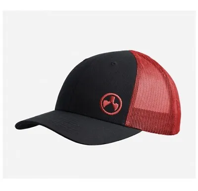 Magpul Icon Patch Structured Low Crown Trucker Hat Cap Black Red MAG1106-003 NEW • $29.95