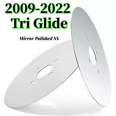 09-23 TRI GLIDE Mirror Polished Wheel Disc Plate For Harley TRI-GLIDE FLHTCUTG • $185.99