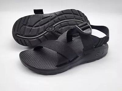 🔥 CHACO Z/1 WOMENS Size 7 Vibram Unaweep Sport Sandals Black Strappy Water Hike • $31.99
