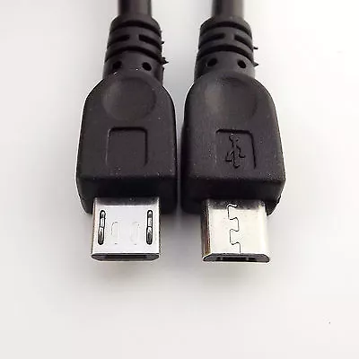 Micro USB B Male To Micro 5Pin Male Data Sync Charge Converter Adapter Cable 1FT • $1.29