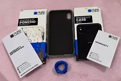 Quad Lock IPhone 6.5 Case And Poncho + Collar • $25