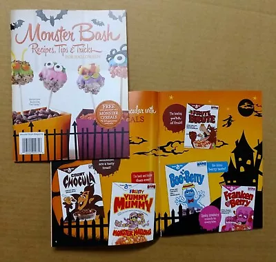 2 2013 Monster Cereal Recipe Books Franken Berry Boo Frute Brute Count Chocula • $6.95