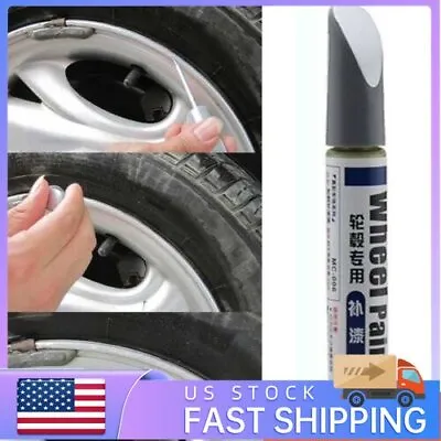 $8.99 • Buy Brush Curbing Scratch Maker Tool Alloy Wheel Touch Up Pen Repair Paint WsMCgJ