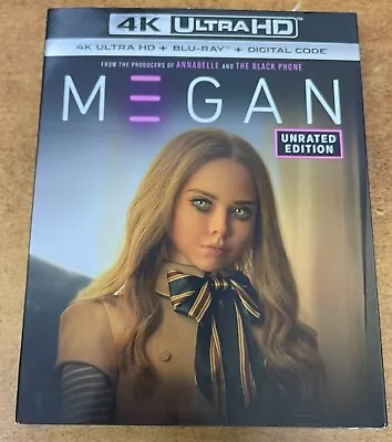 M3GAN (Unrated Edition) [New 4K UHD Blu-ray] With Blu-Ray 4K Mastering Digit • $20.49