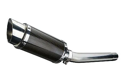 Suzuki GSX-R1000 Delkevic Slip On Mini 8  Carbon Round Muffler Exhaust 05 06 • $309.99