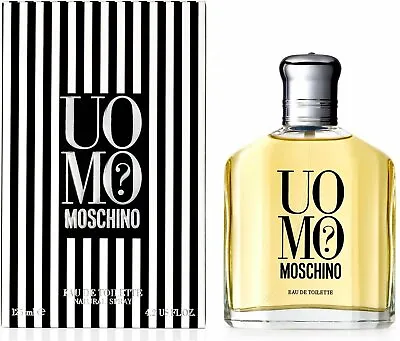 Uomo Moschino By Moschino 4.2 Oz EDT Cologne For Men New In Box • $22.95