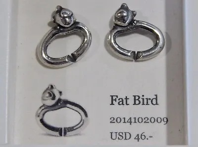 X By TROLLBEADS Fat Bird Link 2014102009 Silver Bead $46 (ONE LINK) NEW! • $25