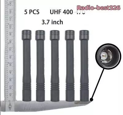 5PCS 3.7'' 400-470MHz UHF Stubby Antenna For VX231 VX261 VX351 VX354 VX824 Radio • $11.99