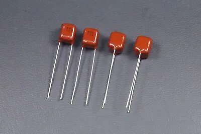 Lot Of 4 ECQ-V1H105JL Panasonic Metallized Film Capacitor 1uF 50V 5% Thru Hole • $4.79