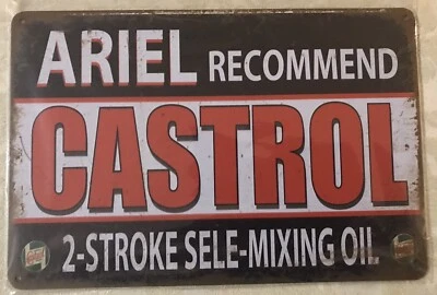 $6 • Buy Castrol Tin Sign