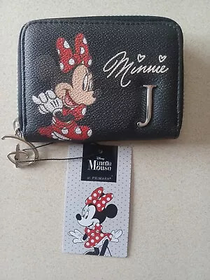 Disney Minnie Mouse  J  Initial Purse Wallet • $20