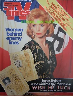 TV Times Wish Me Luck Jane Asher • £11.99