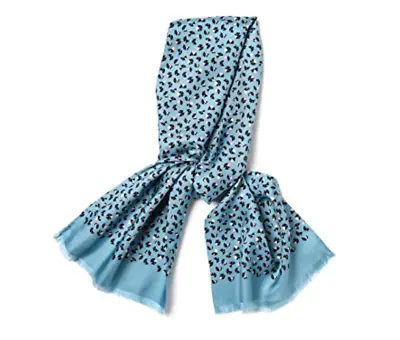 Marc By Marc Jacobs L130414 Mini Pinwheel Head Blue Scarf One Size • $118.50