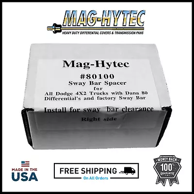 Mag-Hytec 80100 Sway Bar Brackets Fits 94-02 Dodge Ram 2500 3500 2WD • $14.50