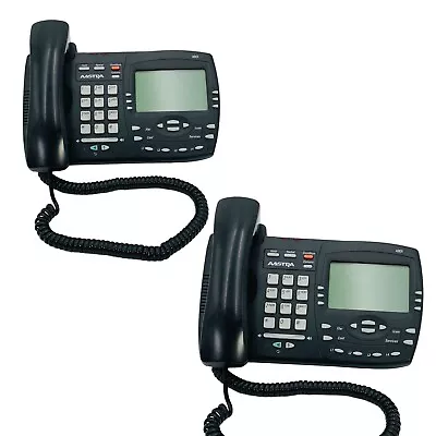 LOT OF 2 Aastra 480i VoIP Display Business Desktop Phone • $45