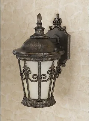 Murray Feiss MFOL4400 Trellis Collection Peruvian Bronze Outdoor Lantern • $149