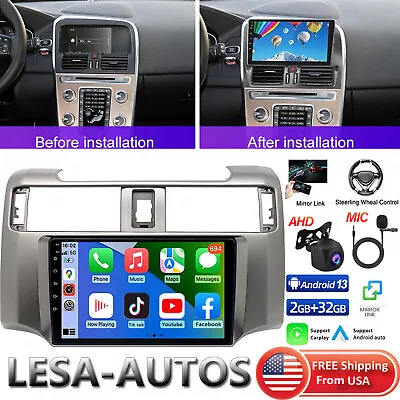 For Toyota 4Runner 2009-2019 Android 13 Carplay Car Stereo Radio GPS Navigation • $139.99