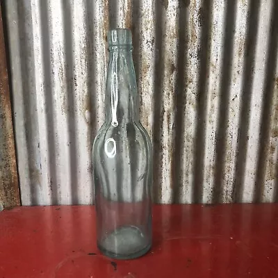Rare Vintage A.B.G.M. Co. Aqua Blue Glass Empty Beer Bottle Early 1900s • $22.99