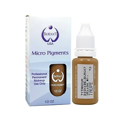 $24.50 • Buy MICROBLADING BioTouch TAUPE Pigment Color Permanent Makeup Cosmetic Tattoo 15ml