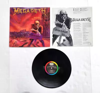 Megadeth Peace Sells But Whos Buying ST12526 1986 Vinyl LP Record Special Press • $89.99