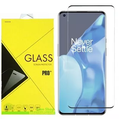 3D Curved Full Cover Tempered Glass Screen Protector For ONEPLUS 9 Pro 5G • $3.79